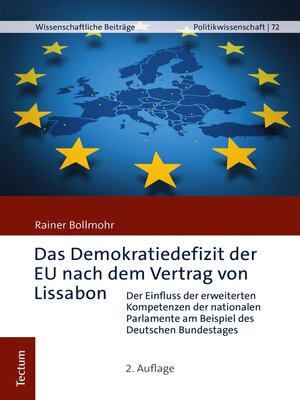 cover image of Das Demokratiedefizit der EU nach dem Vertrag von Lissabon